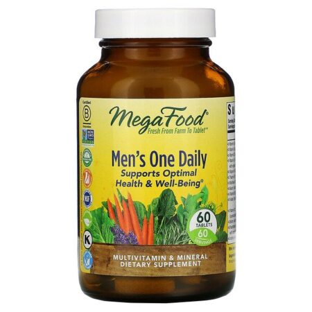 MegaFood, One Daily para Homens, 60 Comprimidos