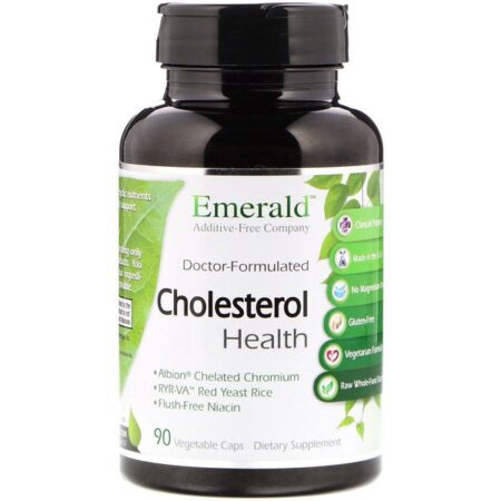 Emerald Laboratories, Cholesterol Health, 90 cápsulas vegetais