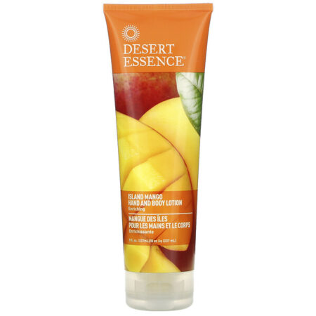 Desert Essence, Loção para Mãos e Corpo, Manga da Ilha, 8 fl oz (237ml)