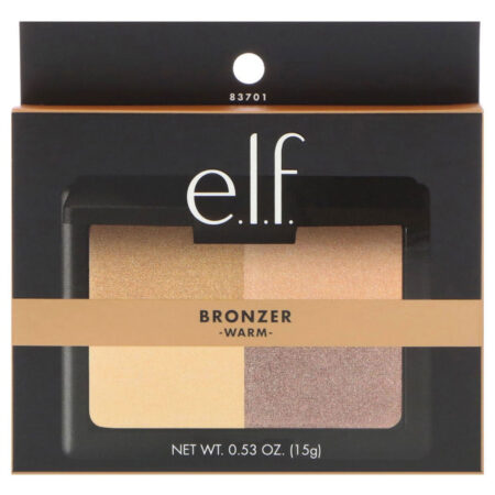 E.L.F., Pó Bronzer, Quente, 0,53 oz (15 g) - Image 2