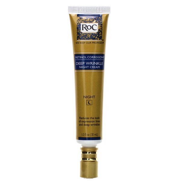 RoC, Correção com Retinol, Creme Noturno contra Rugas Profundas, 1,0 oz fl (30 ml)
