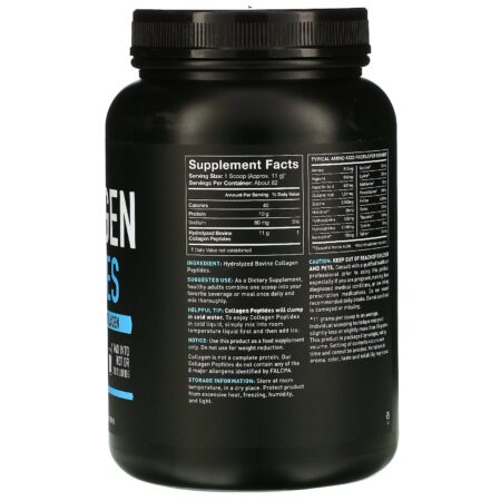 Sports Research, Peptídeos de Colágeno, Sem Sabor, 2 lbs (32 oz) - Image 2