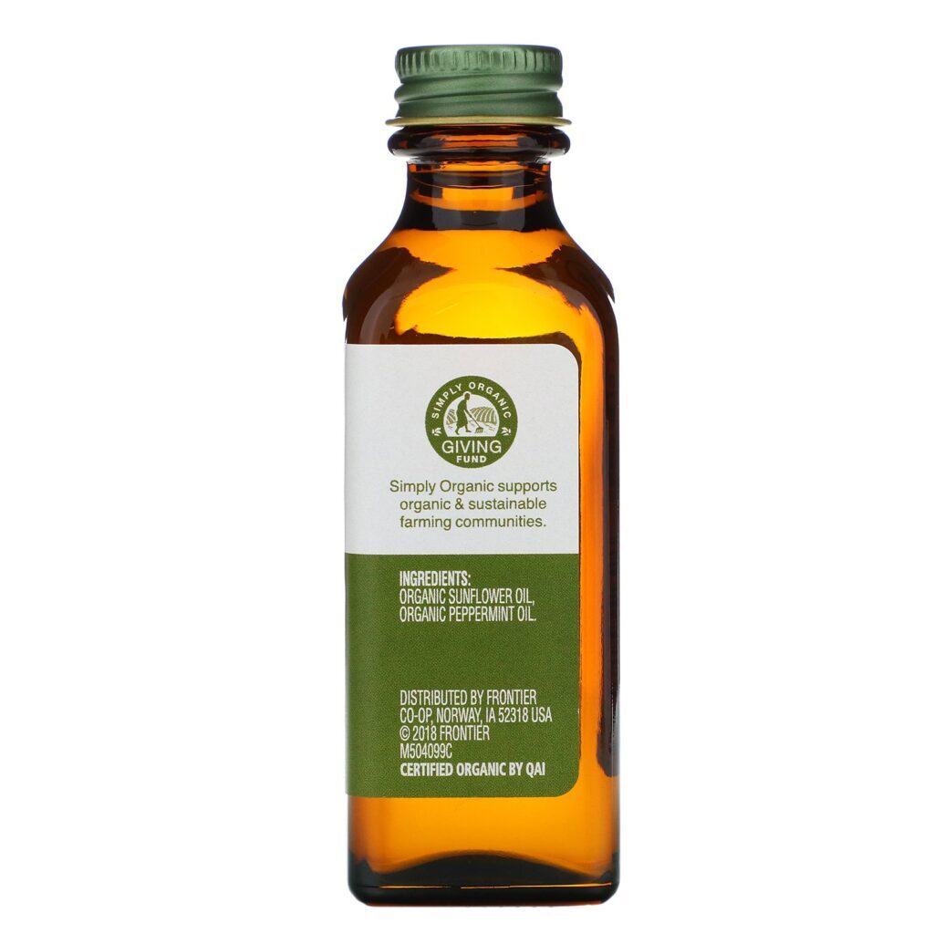 Simply Organic, Sabor hortelã, 59 ml (2 fl. oz) - Imagem 2