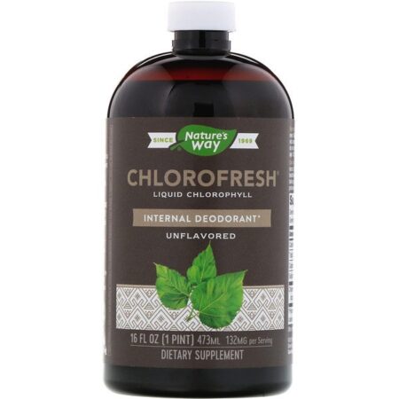 Nature's Way, Chlorofresh, Liquid Chlorophyll, Unflavored, 16 fl oz (473 ml)