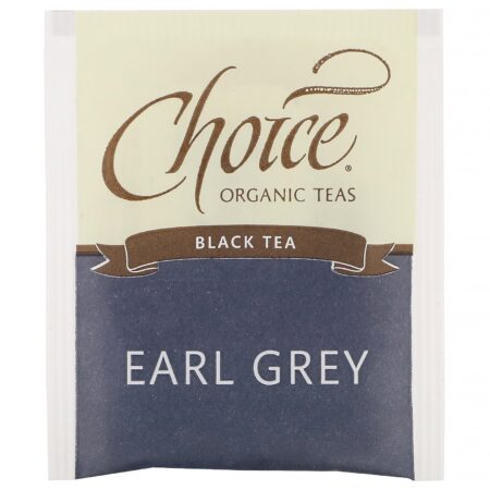 Choice Organic Teas, Black Tea, Organic Earl Grey, 16 Tea Bags, 1.12 oz (32 g) - Image 3