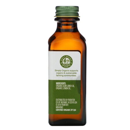 Simply Organic, Sabor de Limão, 2 fl oz (59 ml) - Image 2