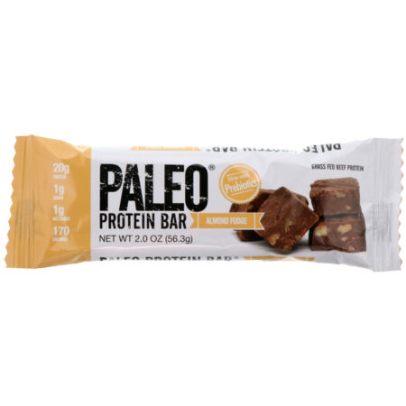 Julian Bakery, PALEO Protein Bar, Almond Fudge, 12 Bars, 2.0 oz (56.3 g) Each - Image 4