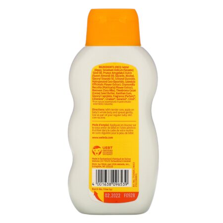 Weleda, Baby, Loção Confortante para o Corpo, Calêndula, 200 ml (6,8 fl oz) - Image 2