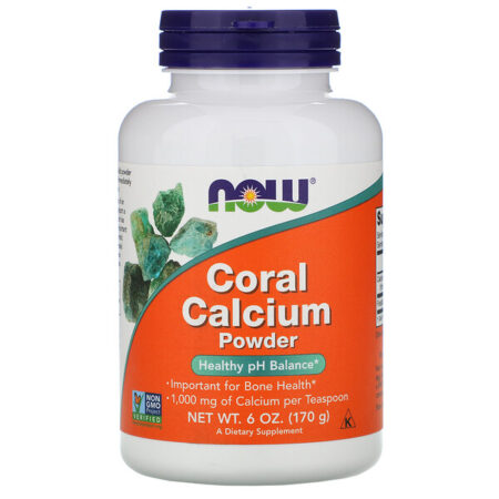 Now Foods, Cálcio de Coral em pó, 6 oz (170 g)