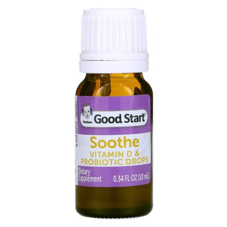 Gerber, Soothe, Vitamin D & Probiotic Drops, Birth +, 0.34 fl oz (10 ml) - Image 3