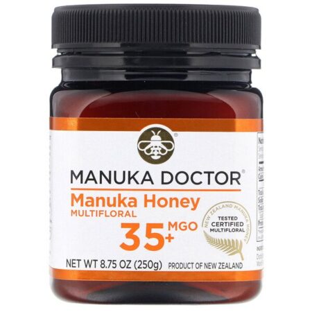 Manuka Doctor, Mel Manuka Polifloral, MGO 35+, 250 g (8,75 oz)