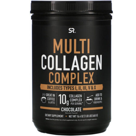 Sports Research, Multi Collagen Complex, Chocolate, 1.03 lb (465 g)