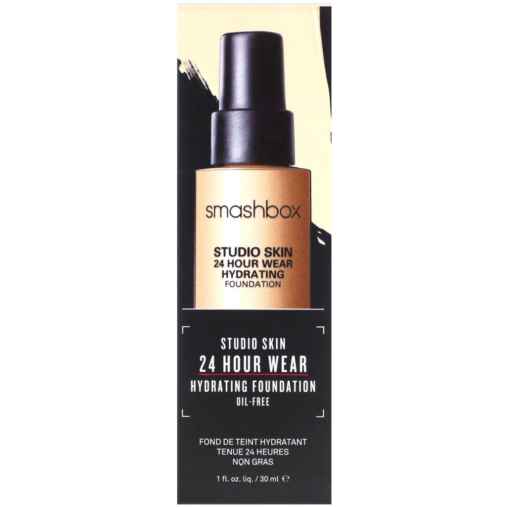Smashbox, Studio Skin 24 Hour Wear Hydrating Foundation,1.1 Fair Light with Neutral Undertone, 1 fl oz (30 ml) - Imagem 2