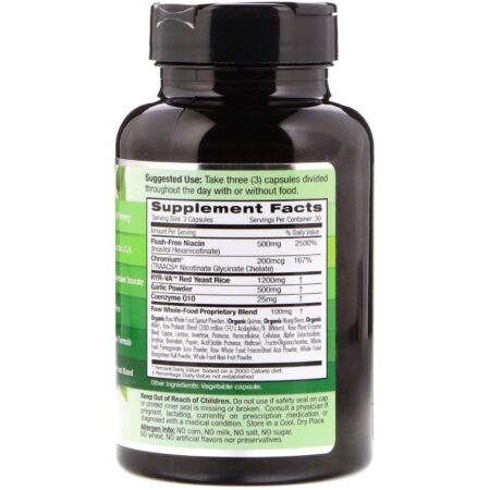 Emerald Laboratories, Cholesterol Health, 90 cápsulas vegetais - Image 2