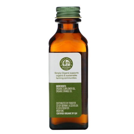 Simply Organic, Sabor de Laranja, 2 fl oz (59 ml) - Image 2