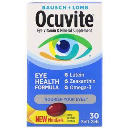 Bausch & Lomb, Fórmula para Saúde Ocular, 30 Cápsulas em gel