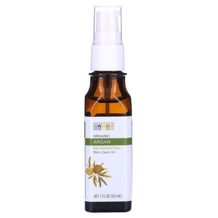 Aura Cacia, Óleo Orgânico para Cuidados da Pele, Rejuvenescedor, Argão, 30 ml