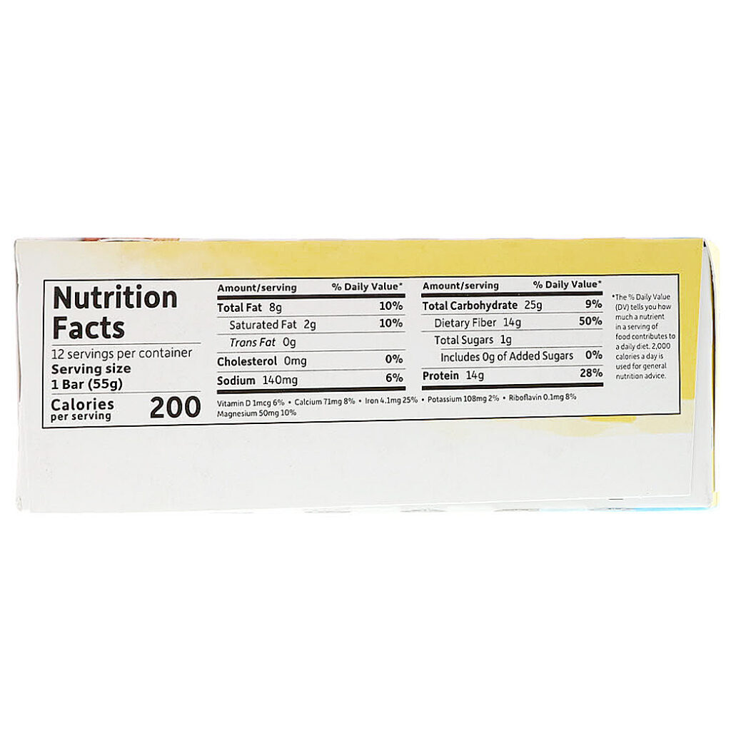 Garden of Life, Fit Orgânico, Barrinha para Perda de Peso Rica em Proteína, S'mores, 12 Barrinhas, 1,9 oz (55 g) Cada - Imagem 3