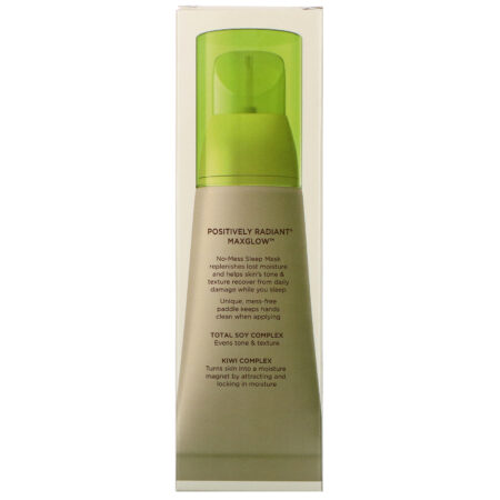 Aveeno, Positivamente Radiante, Máscara para Dormir MaxGlow Sem Bagunça, 1,7 fl oz (50 ml) - Image 3