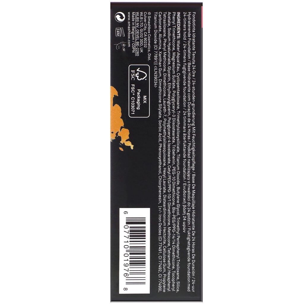 Smashbox, Studio Skin 24 Hour Wear Hydrating Foundation, 3.2 Medium Dark with Neutral Undertone, 1 fl oz (30 ml) - Imagem 3
