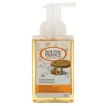 South of France, Sabonete Líquido Espumante, Damasco Glaseado, 236 ml (8 fl oz)