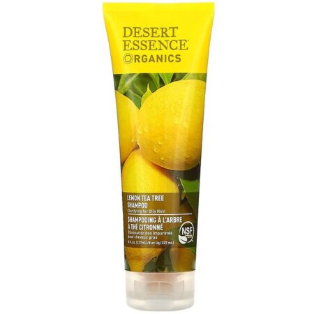 Desert Essence, Organics, Shampoo, Árvore de Chá de Limão, 237 ml (8 fl oz)