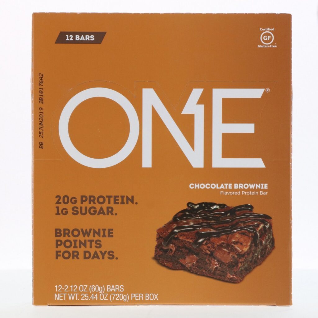 One Brands, ONE Bar, Chocolate Brownie, 12 Bars, 2.12 oz (60 g) Each - Imagem 2