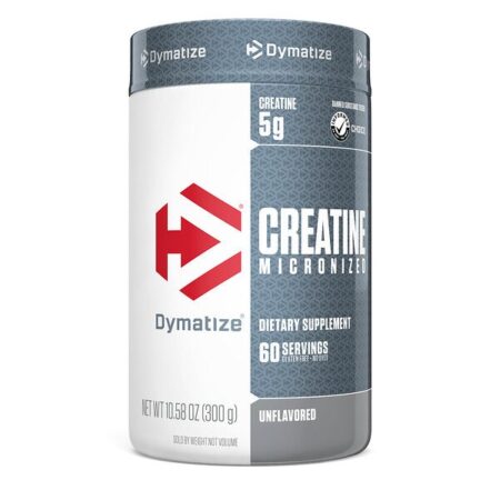 Dymatize Nutrition, Creatina Micronizada, Sem Sabor, 300 g