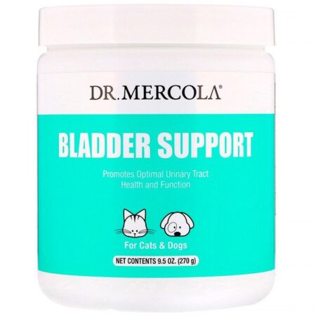 Dr. Mercola, Suplemento para Bexiga para Gatos e Cachorros, 9.5 oz (270 g)