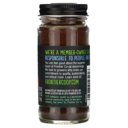 Frontier Natural Products, Chipotle, Smoked Red Jalapenos, 2.15 oz (61 g) - Image 2