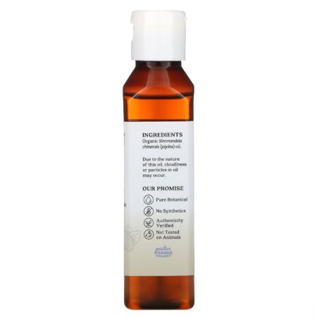 Aura Cacia, Orgânico, Óleo de Cuidados com a Pele, Jojoba para dar Equilibro, 4 fl oz (118 ml) - Image 2