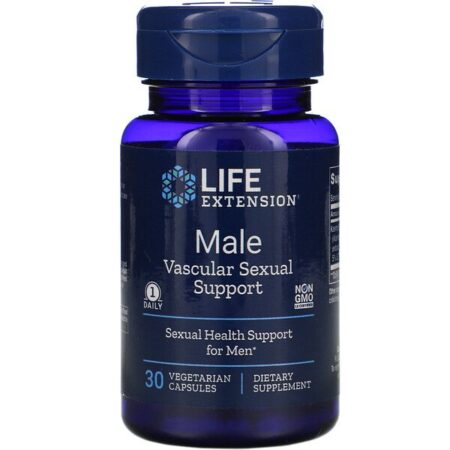 Life Extension, Male Vascular Sexual Support, 30 Vegetarian Capsules