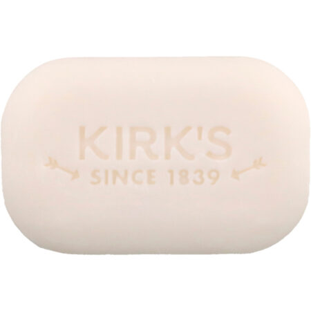 Kirk's, Gentle Castile Soap Bar, Fragrance Free, 3 Bars, 4.0 oz (113 g) Each - Image 2