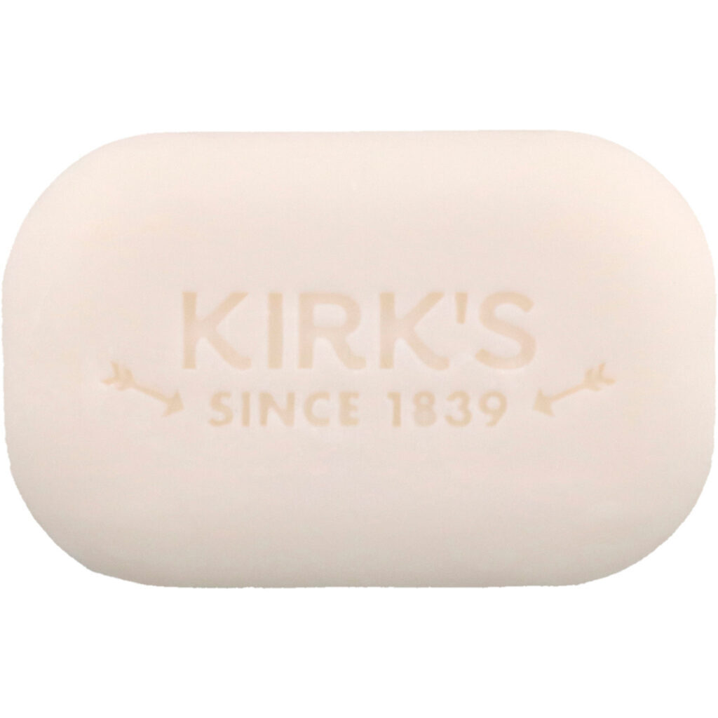 Kirk's, Gentle Castile Soap Bar, Fragrance Free, 3 Bars, 4.0 oz (113 g) Each - Imagem 2
