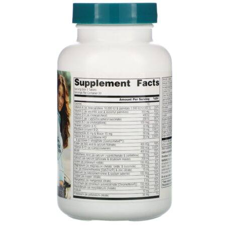 Source Naturals, Multivitamínico Life Force para Mulheres, Sem Ferro, 90 Comprimidos - Image 2