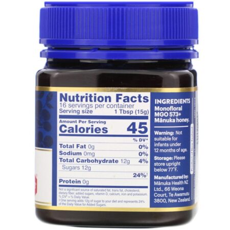 Manuka Health, Mel Manuka, MGO 573+, 250 g (8,8 oz) - Imagem 2