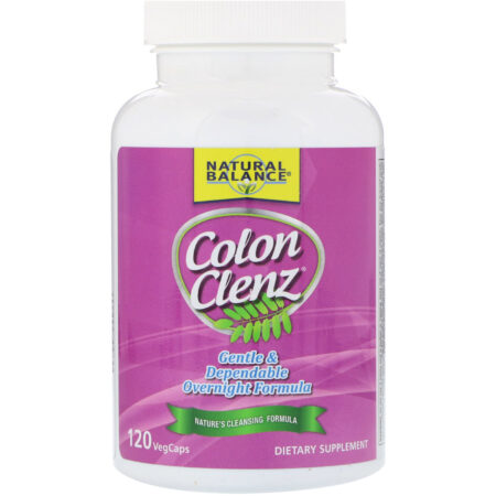 Natural Balance, Colon Clenz, 120 VegCaps - Image 3