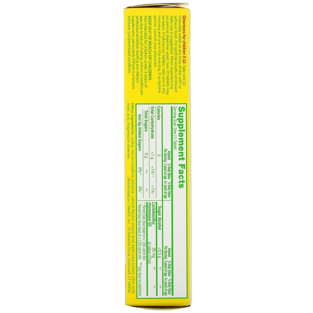 Culturelle, Kids, Purely Probiotics Chewables, 3+ Years, Bursting Berry Flavor, 30 Chewable Tablets - Imagem 2