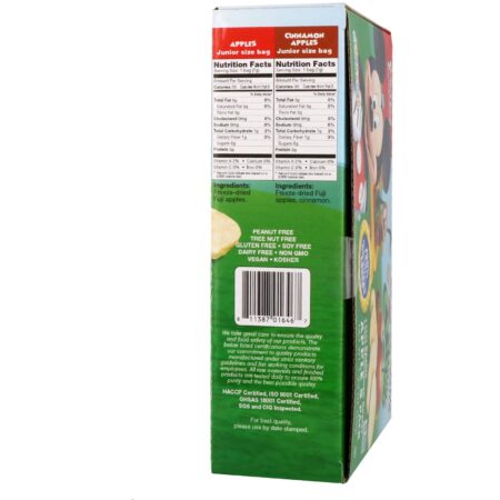 Brothers-All-Natural, Crocantes de Frutas, Disney Junior, Maçã e Maçã com Canela, 5 unidades, 1,23 oz (35 g) - Image 2