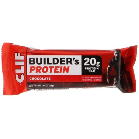 Clif Bar, Barra de Proteínas Builder's, Chocolate, 12 Barras, 68 g (2,40 oz) Cada - Image 4