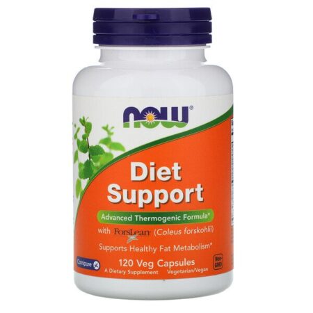 Now Foods, Suporte para Dieta, 120 Cápsulas Vegetarianas