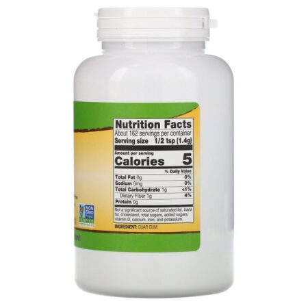 Now Foods, Real Food, goma de guar, 8 oz (227 g) - Imagem 2