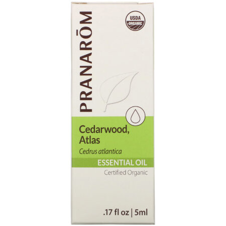 Pranarom, Essential Oil, Cedarwood, Atlas, .17 fl oz (5 ml) - Image 2