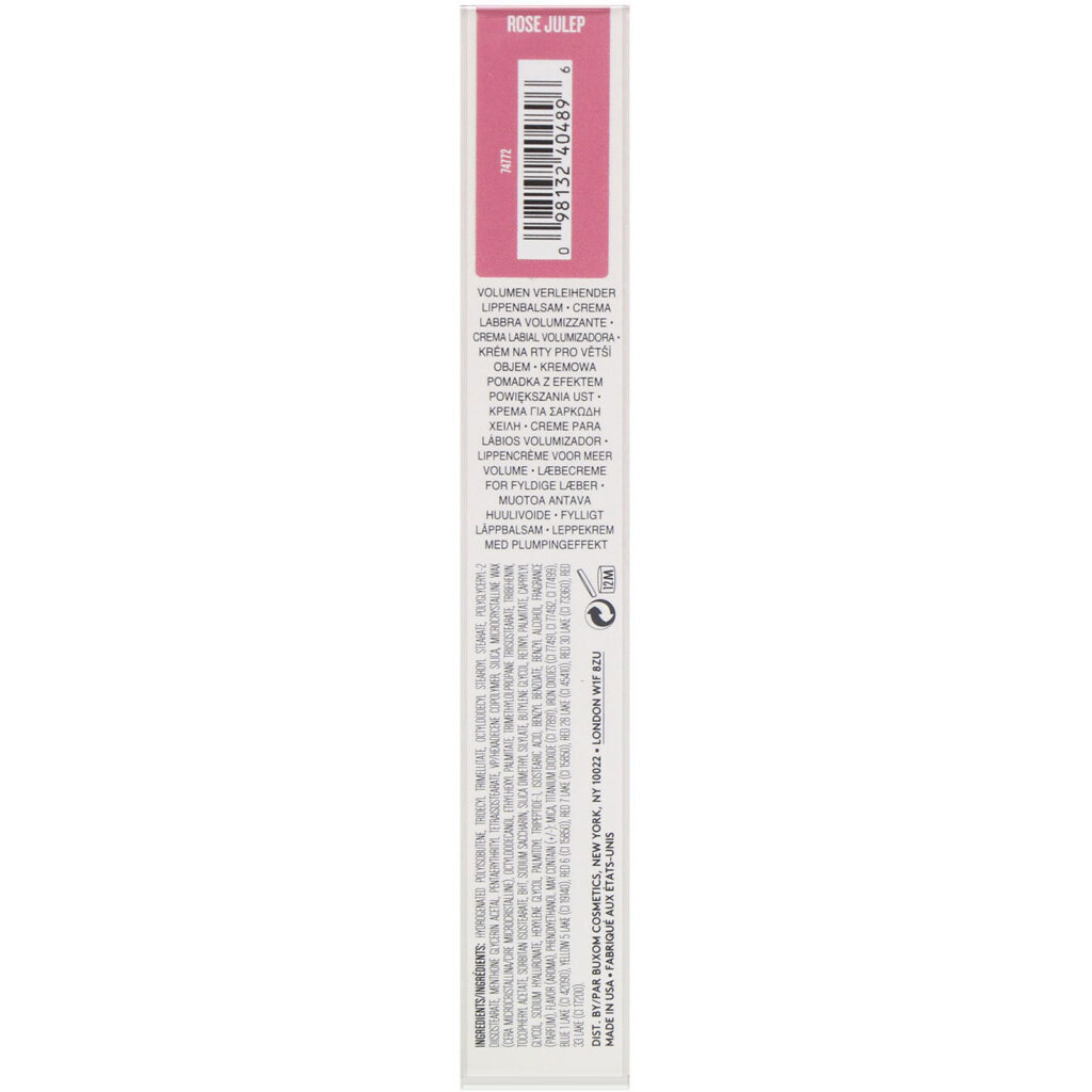 Buxom, Full-On, Plumping Lip Cream, Rose Julep, 0.14 fl oz (4.2 ml) - Imagem 3