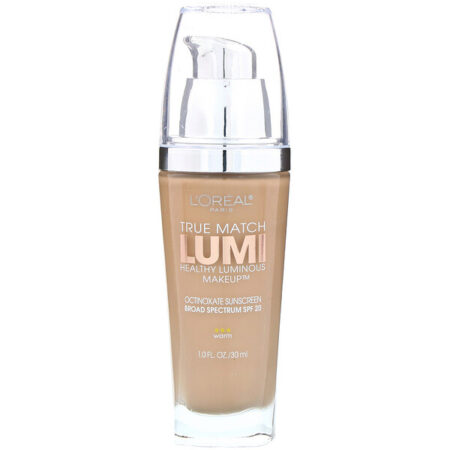 L'Oreal, Maquiagem True Match Healthy Luminous, FPS 20, Natural Beige W4, 30 ml