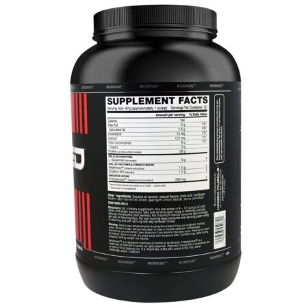 Kaged Muscle, Re-Kaged, Combustível de Proteína Anabólica, Limonada com Morango, 2,07 lbs (940 g) - Image 2