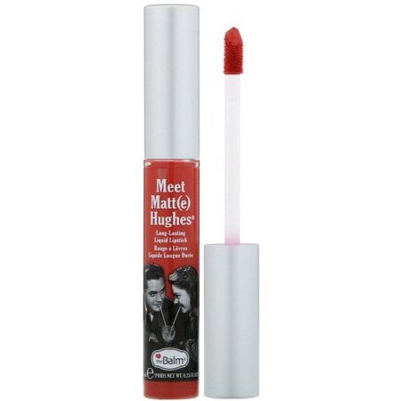 theBalm Cosmetics, Meet Matt(e) Hughes, Batom líquido de longa duração, Honesto, 7,4 ml