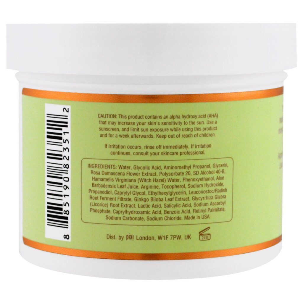 Pixi Beauty, Glow Peel Pads, Tratamento Esfoliante Avançado, 60 Esponjas - Imagem 2
