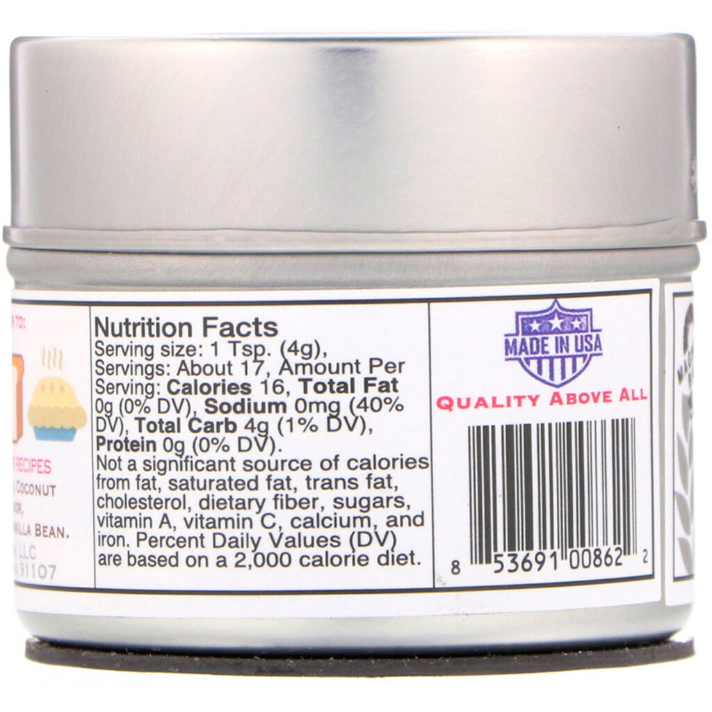 Gustus Vitae, Açúcar de Cana, Crème Brûlée de Caramelo, 2,4 oz (68 g) - Imagem 2