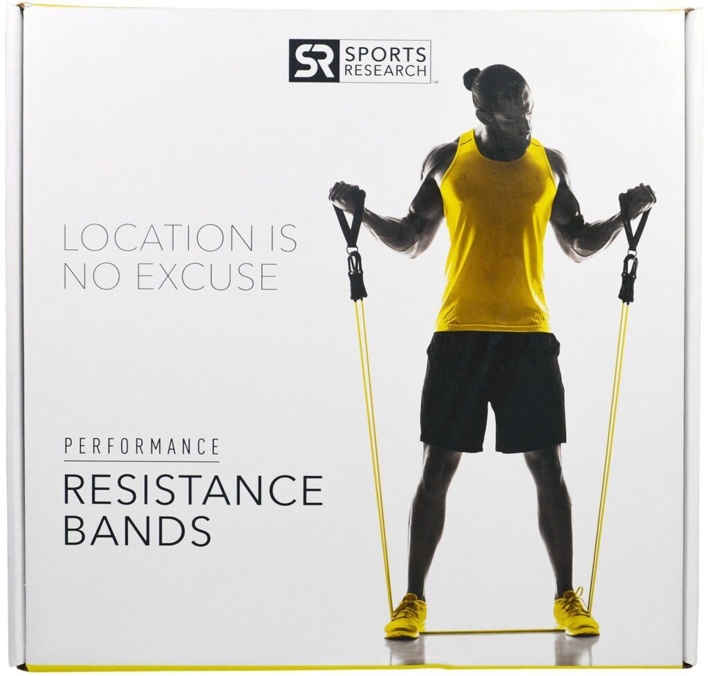 Sports Research, Faixas Elásticas Performance, 5 Faixas - Imagem 2